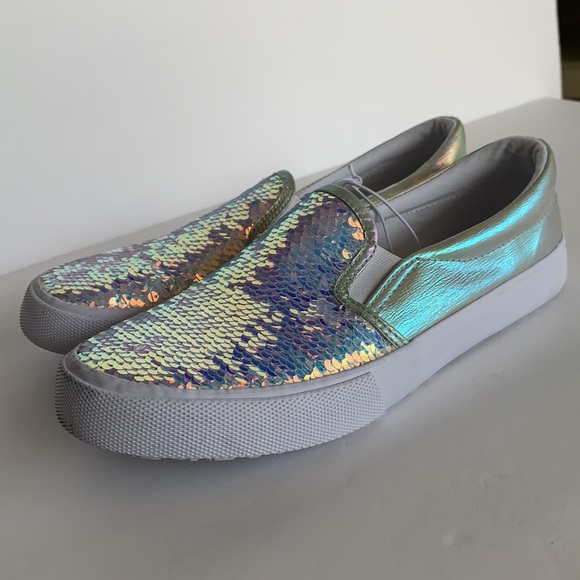 Cat & Jack Mermaid Slip On Shoes - Picture 5 of 13